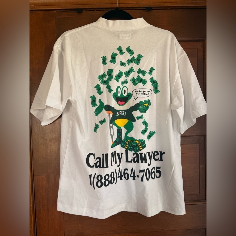 MARKET SLIP AND FALL TEE 🐸💰 - Picture 4 of 6